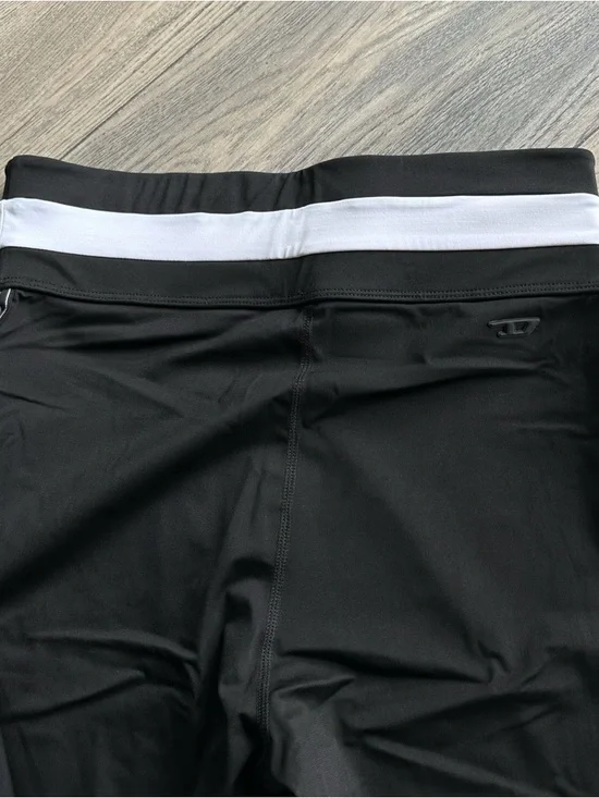 DIESEL Sport 55DSL Black Leggings - Picture 9 of 11